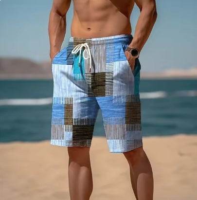 New Summer Hawaiian Printed Men's Shorts - Breathable & Micro Elastic Comfort - Buy Center