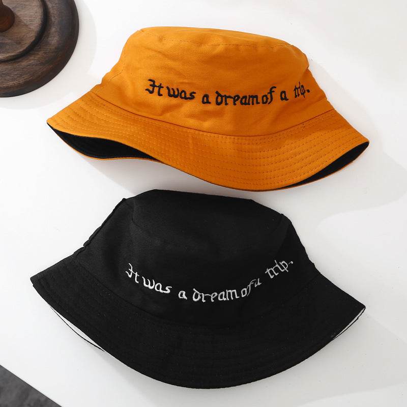 Buycenter Embroidered Bucket Hat - Stylish Sun Hat for Spring & Summer - Buy Center