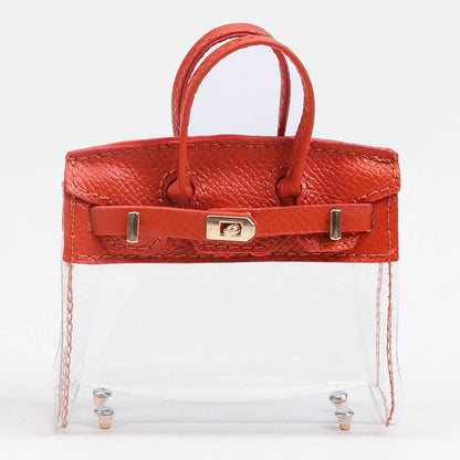 Trendy Transparent Handbag Clutch - Stylish Internet Celebrity Accessory - Buy Center