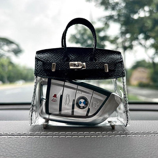Trendy Transparent Handbag Clutch - Stylish Internet Celebrity Accessory - Buy Center