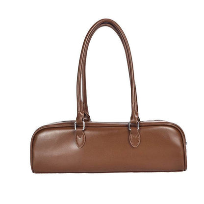 Buycenter Women's High-Grade Soft Leather Baguette Bag - Stylish & Versatile - Buy Center