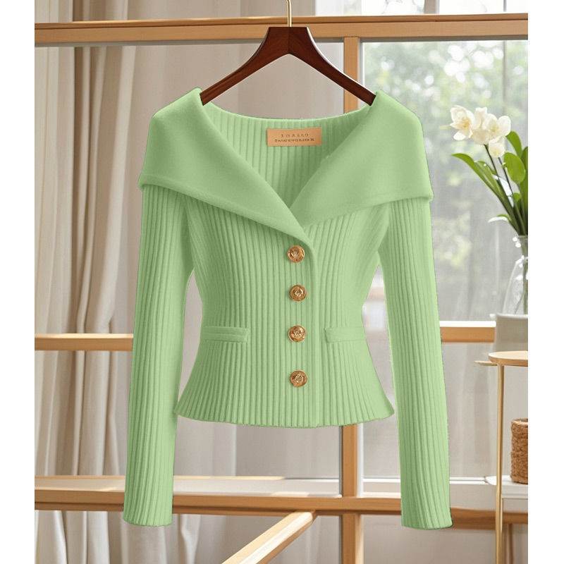 High-End Design Waist Sweater - Loose Fit, Trendy Style for All Sizes - Buy Center
