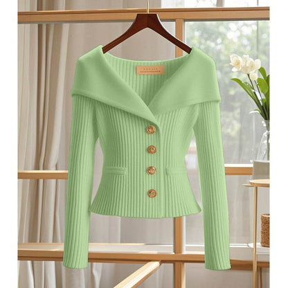 High-End Design Waist Sweater - Loose Fit, Trendy Style for All Sizes - Buy Center