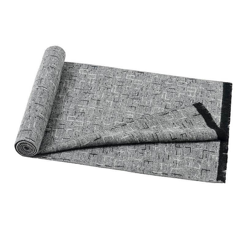 Stylish Men's Brushed Scarf - Trendy Autumn Winter Fashion Accessory - Buy Center
