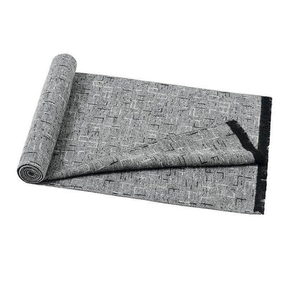 Stylish Men's Brushed Scarf - Trendy Autumn Winter Fashion Accessory - Buy Center