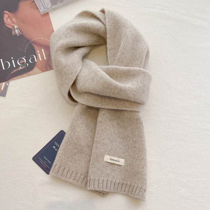 Women's Pure Wool Scarf - Cozy Wraps in Stylish Tie-Dye Colors - Buy Center