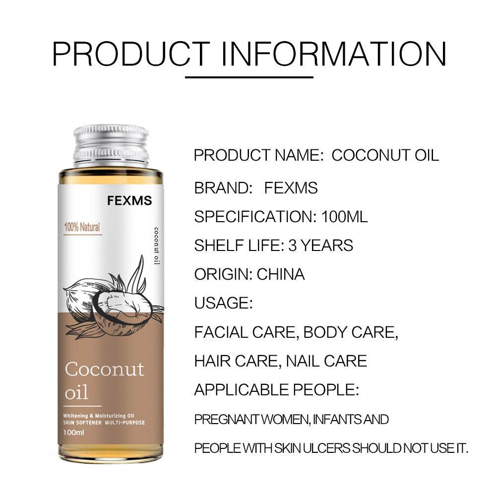 Coconut Skin Care Essential Oil - Deep Hydration for Glowing Skin - Buy Center
