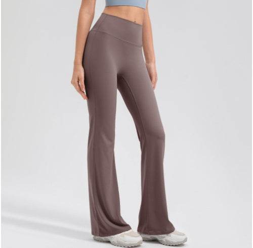 Buycenter High Waisted Hip Lifting Yoga Pants - Flared, Breathable Fit - Buy Center