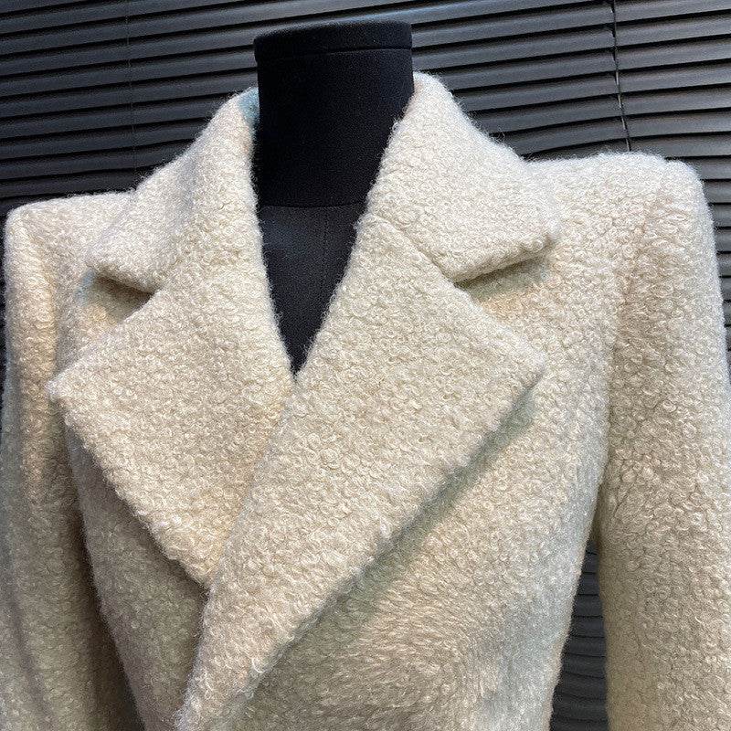 Women's Woolen Temperament Coat - Chic Urban Style & Warmth 2025 - Buy Center