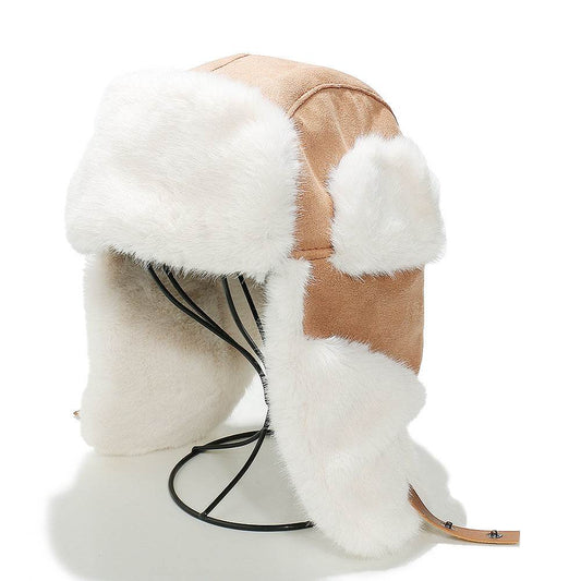 Men's Fleece Snow Hat - Stylish Dome Crown Design for Winter Warmth - Buy Center