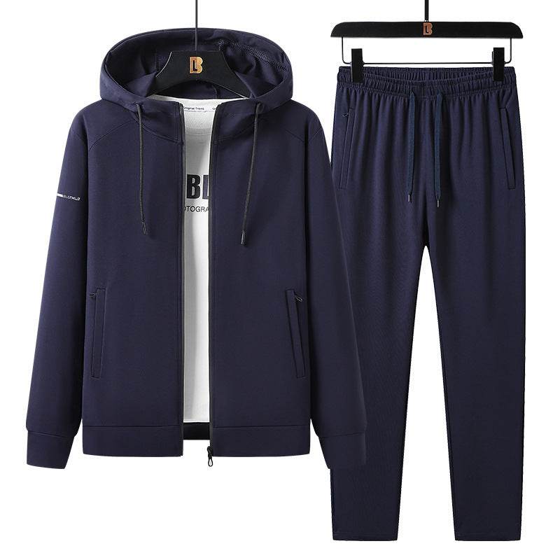 Men's Sports Leisure Suit - Trendy Cotton Blend for Spring & Autumn - Buy Center