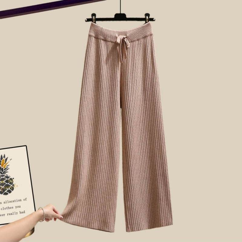 Women's Three-Piece Sweater Vest & Pants Suit - Cozy Urban Style 2025 - Buy Center