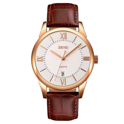 Buycenter Men's Waterproof Quartz Watch - Stylish Calendar Feature, Durable - Buy Center