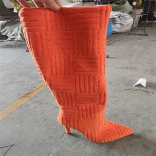 Plus Size Sexy Pointed Toe Thermal Boots - Stiletto Heels for Chic Style - Buy Center