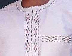 Elegant African Men's Ethnic Suit - High-Quality Embroidery Design 2025