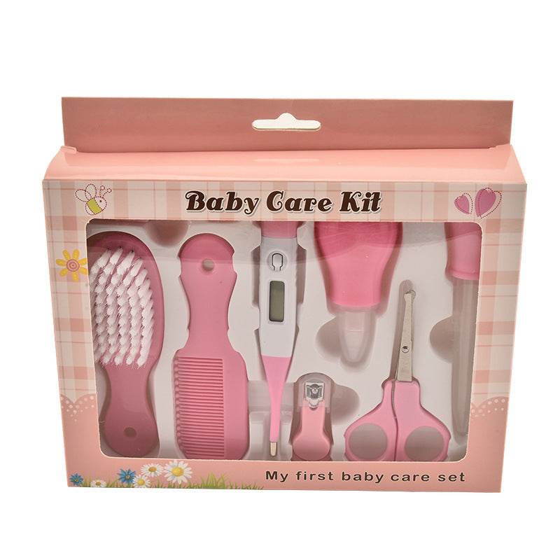 10-Piece Baby Care Set - Thermometer, Grooming Tools for New Parents - Buy Center