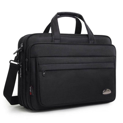 Men's Waterproof Oxford Briefcase - Large Capacity for Professionals 2025 - Buy Center