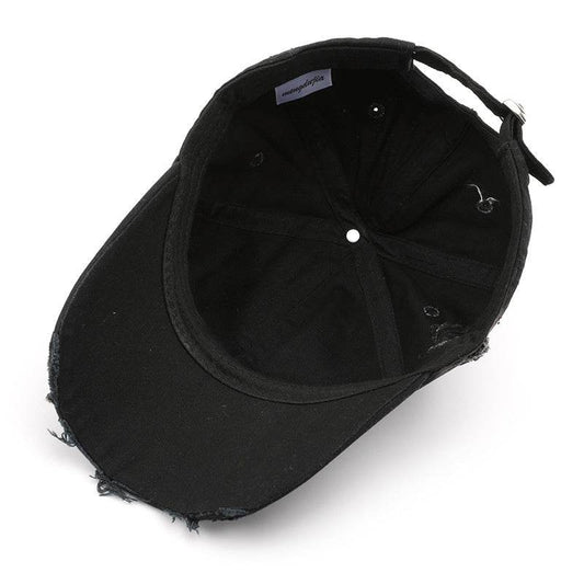 Retro Pure Color Washed Baseball Cap - Stylish UV Protection & Comfort - Buy Center
