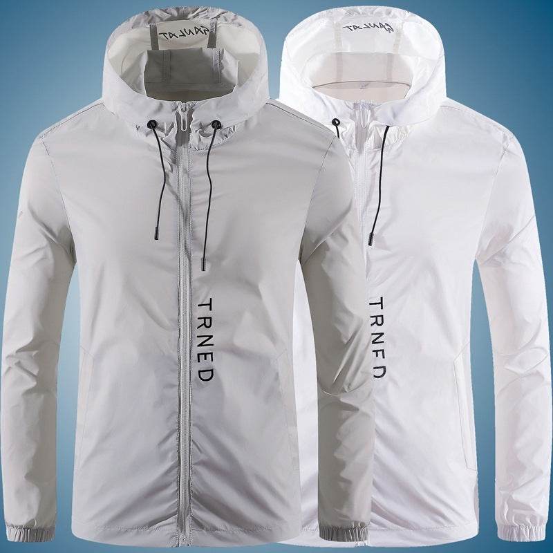 Thin Breathable Fishing Sunscreen Jacket - Stylish Outdoor Trench for Men - Buy Center