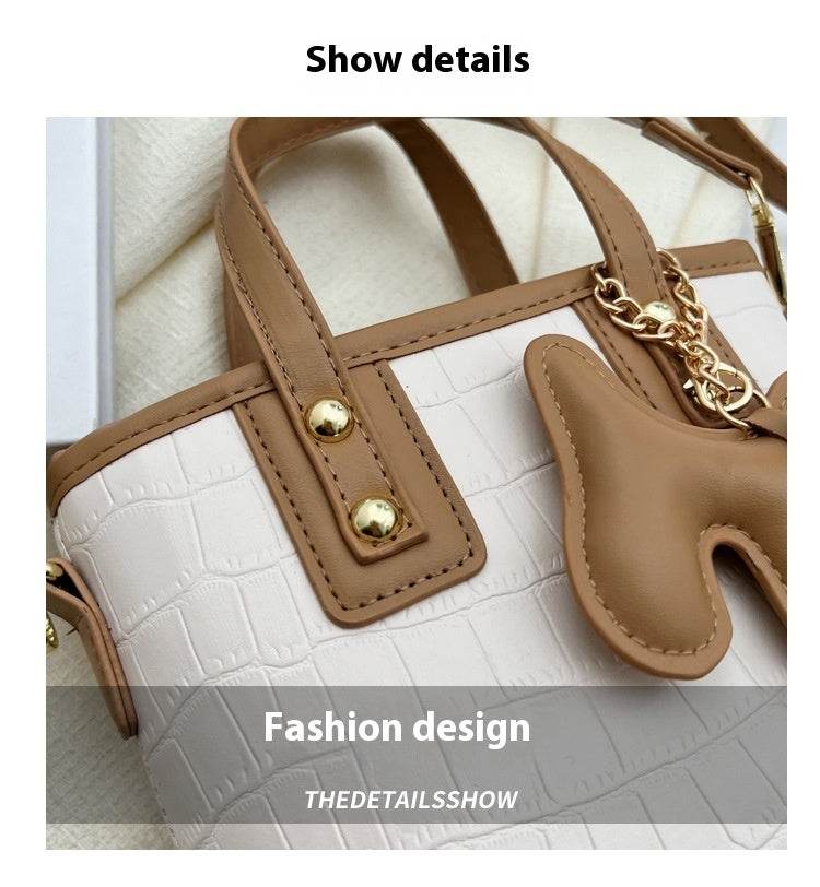 Buycenter Women's Stone Pattern Messenger Bag - Trendy Shoulder Style - Buy Center