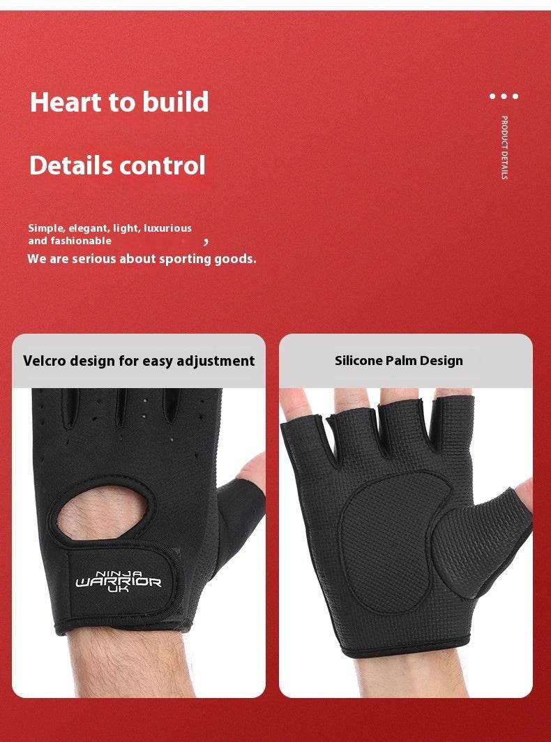 Premium Sports Cycling Half-Finger Gloves - Unisex, Comfortable Grip - Buy Center