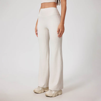 High Waist Micro Pull Fitness Trousers for Women - Breathable & Stylish - Buy Center