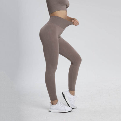 Buycenter Women's Solid Color Yoga Pants - Quick Dry, Large Size Leggings - Buy Center