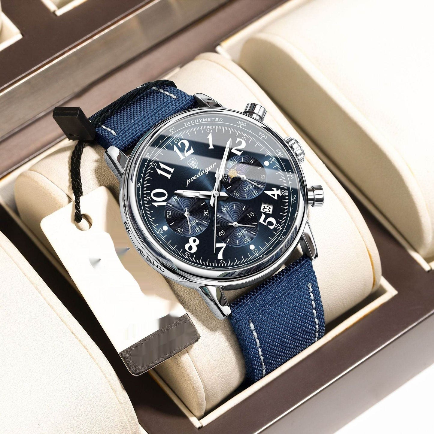 Multifunctional Luminous Quartz Men's Watch - Stylish & Versatile Design - Buy Center