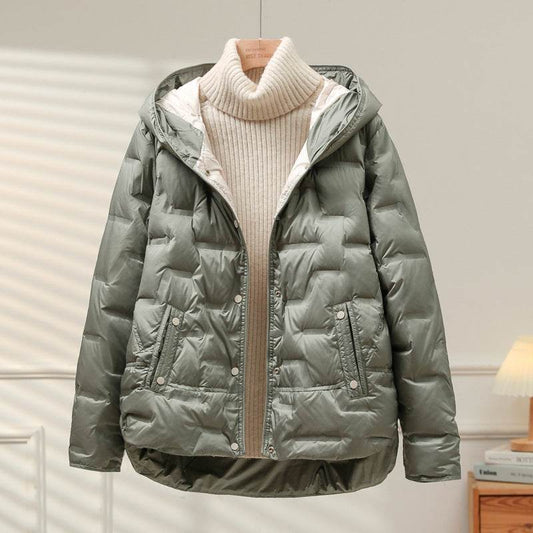 Lightweight Women's Down Jacket - Short Sleeve, Stylish & Warm 2025 - Buy Center