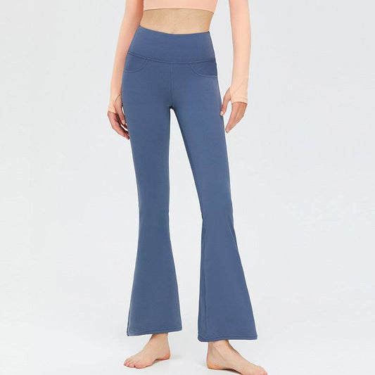 High Waist Peach Yoga Pants - Super Stretch Fitness Leggings for Women - Buy Center