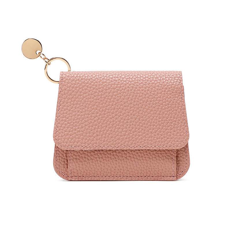 Chic Women's Magnetic Snap Wallet - Stylish PU with Multiple Card Slots - Buy Center