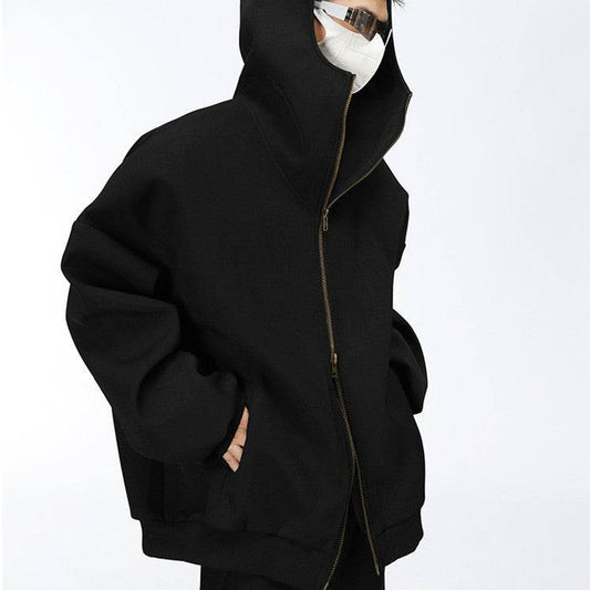 Maillard Niche Wide Hooded Jacket - Stylish Trench Coat for Every Season - Buy Center