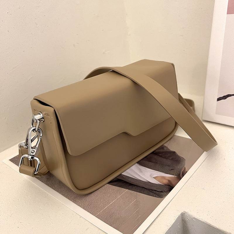 Korean Style Niche Baguette Bag - Simple Chic Underarm Shoulder Bag - Buy Center