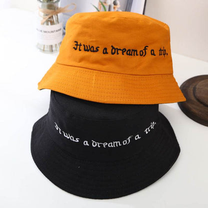 Buycenter Embroidered Bucket Hat - Stylish Sun Hat for Spring & Summer - Buy Center