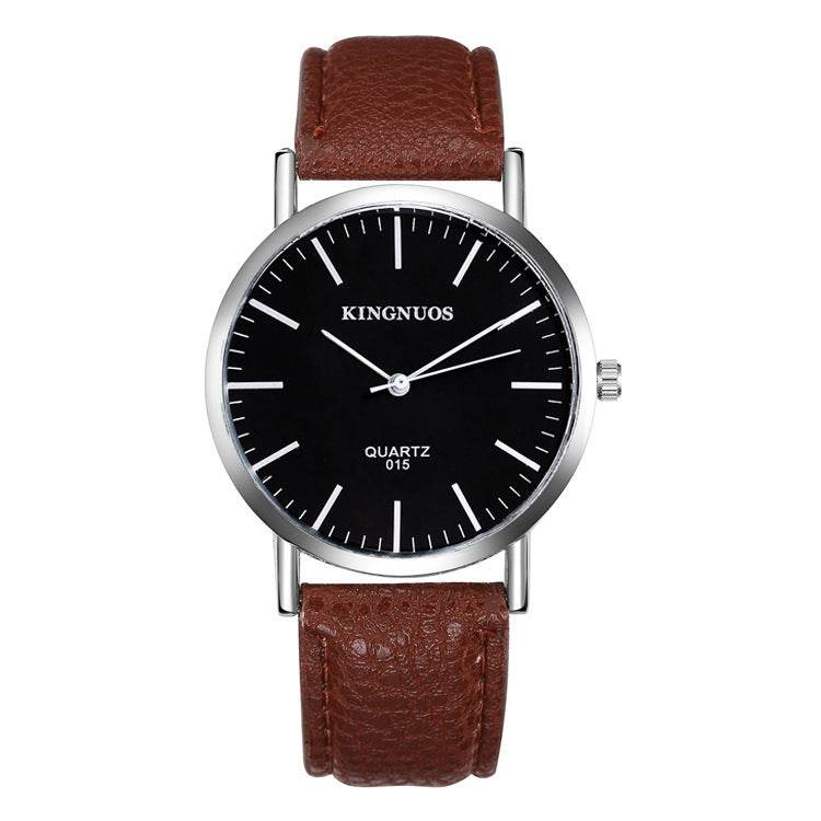 Ultrathin Couple Belt Watch - Stylish Unisex Design for Men & Women - Buy Center