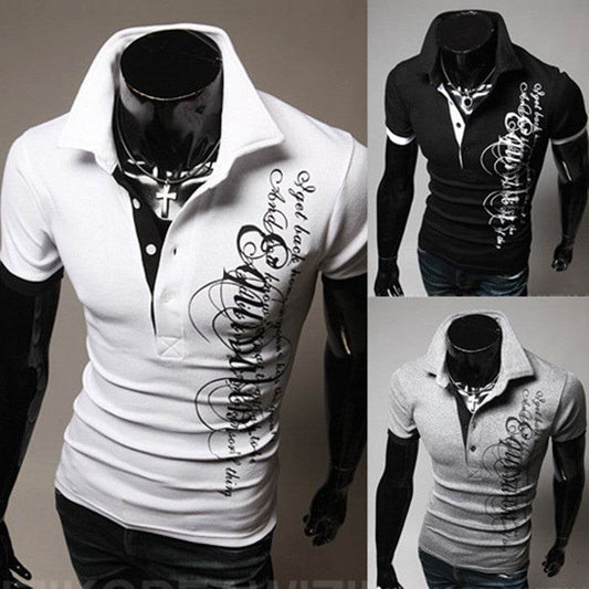 Men's Casual Lapel Shirt - Big Eagle Print for Stylish Outings - Buy Center