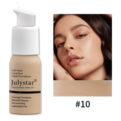 Waterproof Liquid Foundation - Long-Lasting Concealer for Flawless Skin - Buy Center