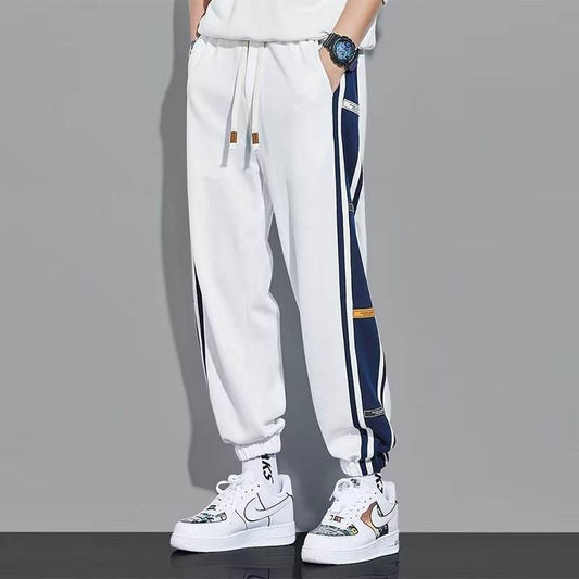 Men's Plus Velvet Sports Footpants - Loose Nine Point Harem Style - Buy Center