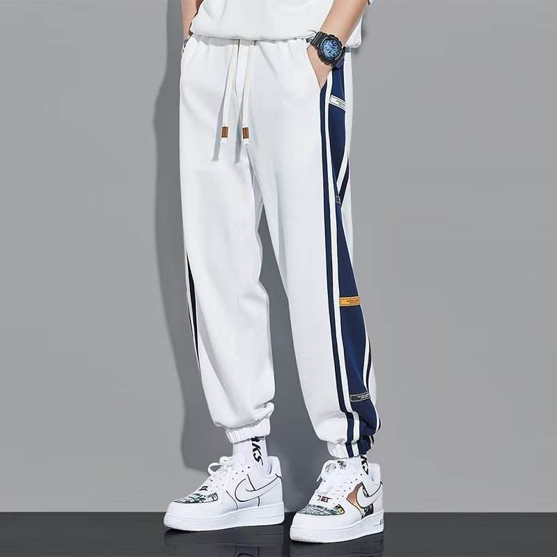 Men's Plus Velvet Sports Footpants - Loose Nine Point Harem Style - Buy Center