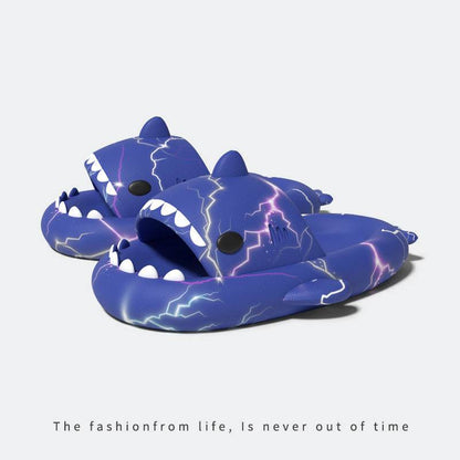 Soft-soled Shark Slippers for Men - Breathable Non-Slip Flip Flops 2025 - Buy Center