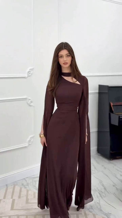 Buycenter Women's Slim Fit Dress - Long Sleeve, Socialite Style, Multiple Colors - Buy Center
