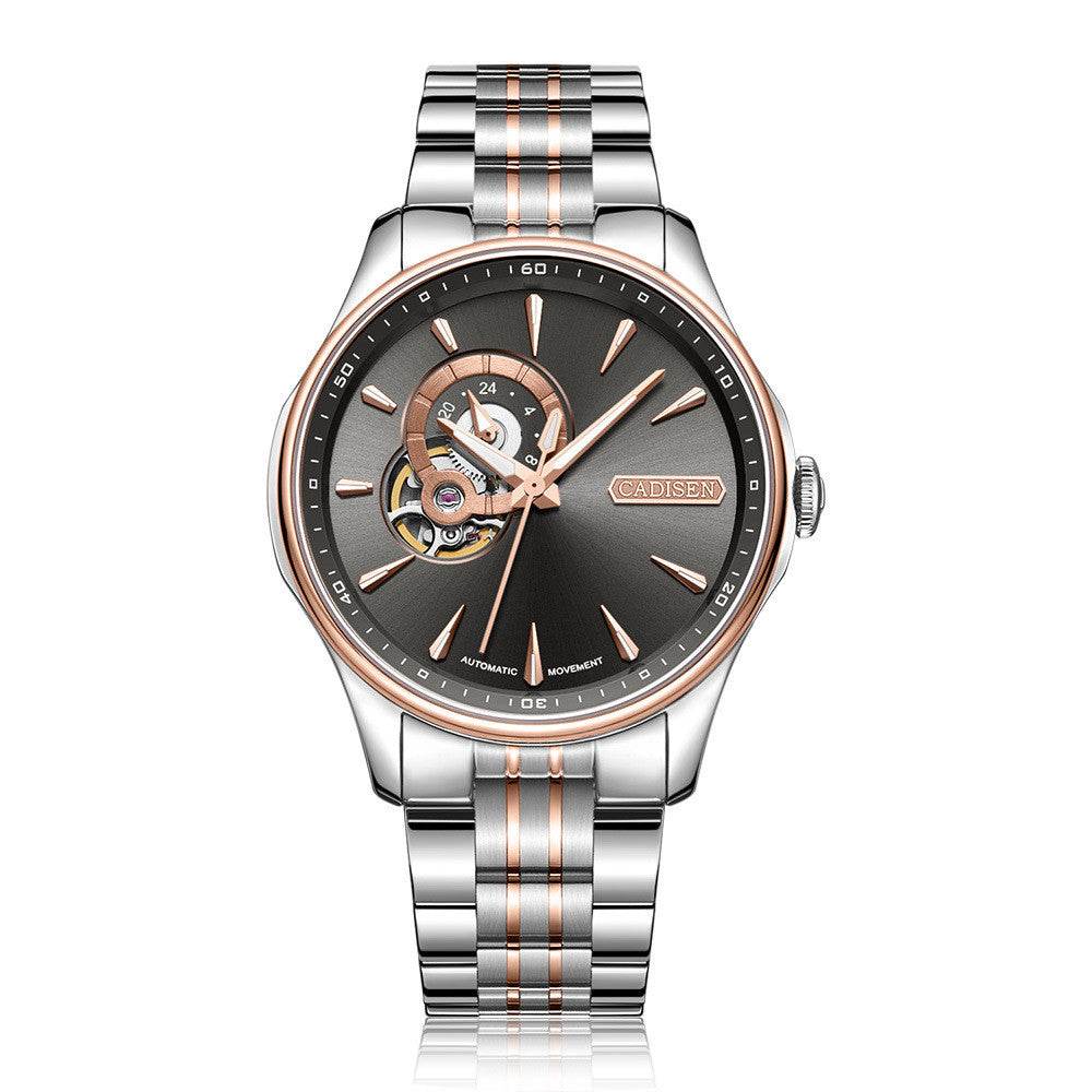 Buy Center Mechanical Watch - Luminous Display, 50m Waterproof, 42mm Dial - Buy Center