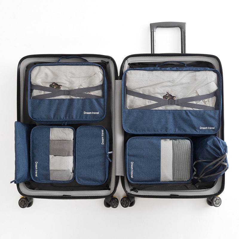Stylish Waterproof Travel Tote Bag Set of 7 - Perfect for Modern Travelers - Buy Center