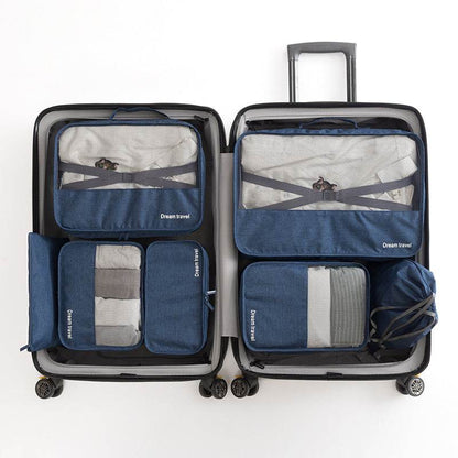 Stylish Waterproof Travel Tote Bag Set of 7 - Perfect for Modern Travelers - Buy Center