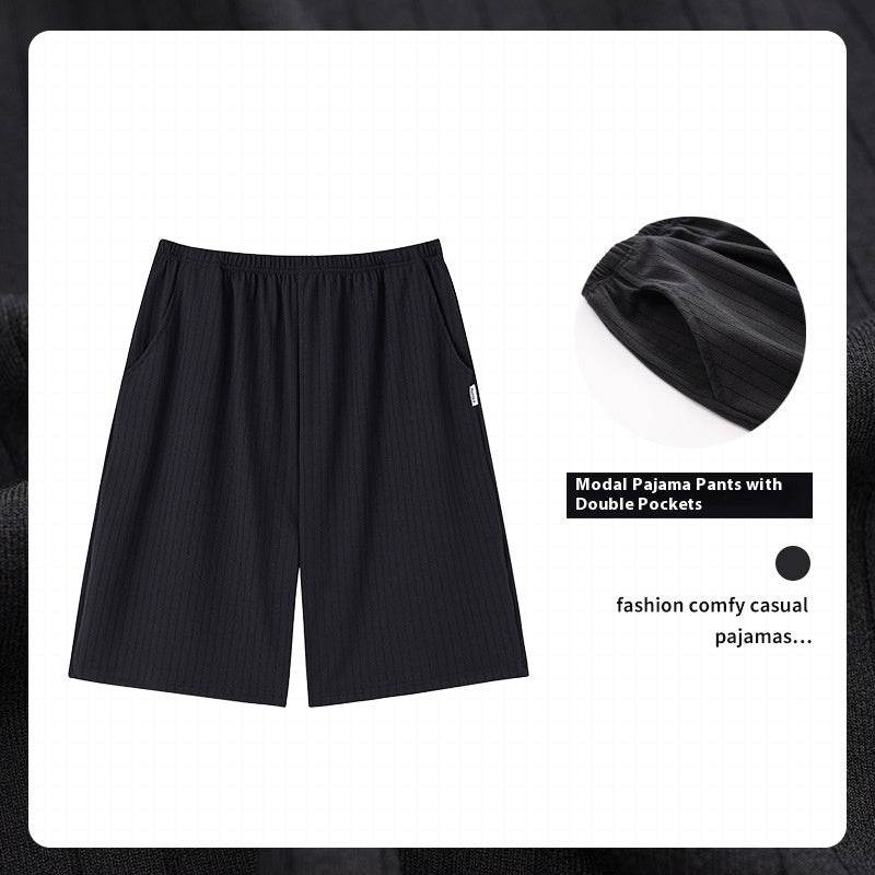 Men's Summer Modal Shorts - Stylish & Comfortable for Home & Outdoors - Buy Center