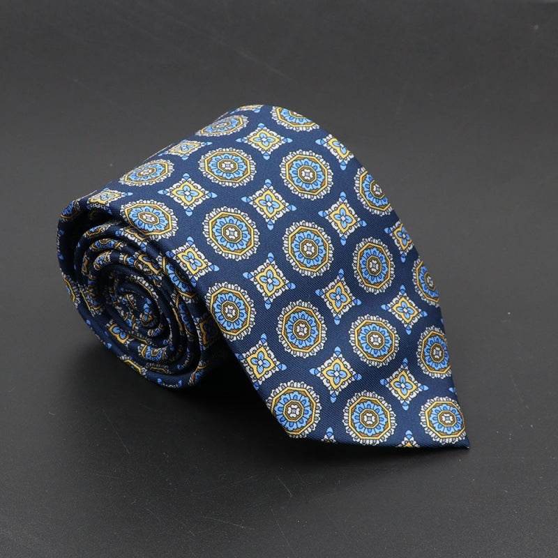 Super Soft Bohemian Silk Ties - Stylish 75mm Neckties for Any Occasion - Buy Center