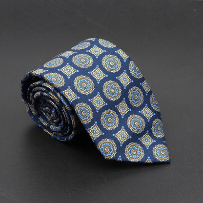 Super Soft Bohemian Silk Ties - Stylish 75mm Neckties for Any Occasion - Buy Center