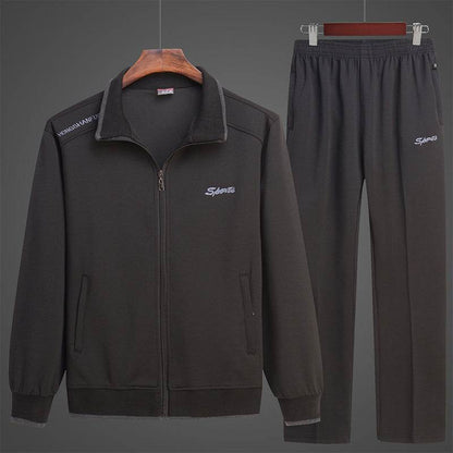 Men's Casual Autumn Sport Suit - Stylish Comfort for Middle-Aged Men - Buy Center