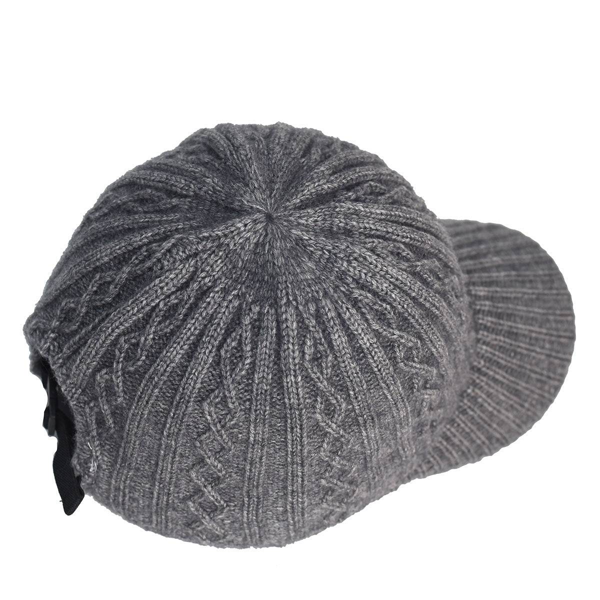 Stylish Knitting Wool Baseball Cap - Warm, Breathable Winter Accessory - Buy Center