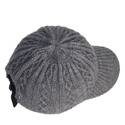 Stylish Knitting Wool Baseball Cap - Warm, Breathable Winter Accessory - Buy Center